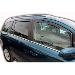 Ablak légterelők OPEL ZAFIRA (B )5D 2005-2011 (+OT) 4db (első+hátsó)