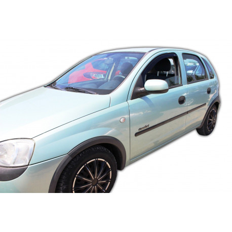 Ablak deflektorok Ablak légterelők OPEL CORSA C 5D 2000-2006 2db (első) | race-shop.hu