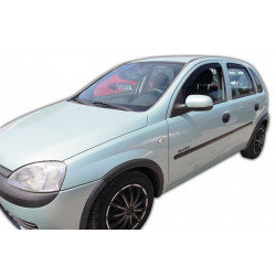 Ablak légterelők OPEL CORSA C 5D 2000 – 2006 (+OT) 4db (első+hátsó)