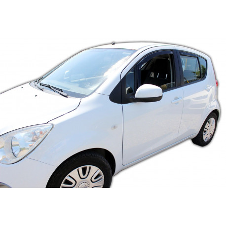 Ablak deflektorok Ablak légterelők OPEL AGILA 5D 2008-2014 (+OT) 4db (első+hátsó) | race-shop.hu