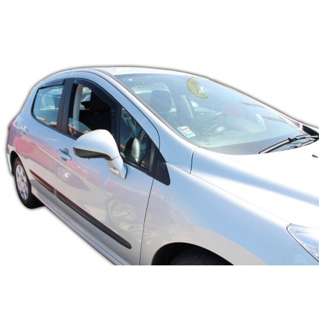 Ablak deflektorok Ablak légterelők PEUGEOT 308 I 5D 2007-2012 (+OT) 4db (első+hátsó) | race-shop.hu