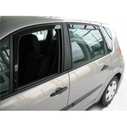 Ablak légterelők RENAULT SCENIC 5D 2003-2009 (+OT) 4db (első+hátsó)