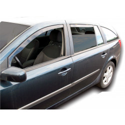 Ablak légterelők RENAULT LAGUNA II COMBI 5D 03/2001-2007 (+OT) 4db (első+hátsó)