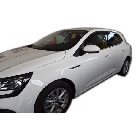 Ablak deflektorok Ablak légterelők RENAULT MEGANE IV HTB 5D 2016-up (+OT) 4db (első+hátsó) | race-shop.hu