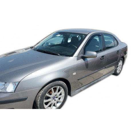 Ablak deflektorok Ablak légterelők SAAB 9-3 4D 2002-2007 2db (első) | race-shop.hu