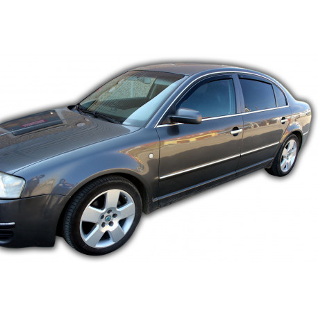 Ablak deflektorok Ablak légterelők SKODA SUPERB I 4D 04/2002-10/2008 (+OT) 4db (első+hátsó) | race-shop.hu