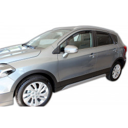Ablak légterelők SUZUKI SX4 II S-CROSS 5D 08/2013-up (+OT) 4db (első+hátsó)