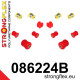 V SH 96-01 STRONGFLEX - 086224B: Első felfüggesztés szilentkészlet | race-shop.hu