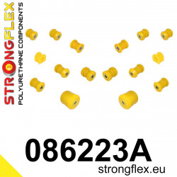 STRONGFLEX - 086223A: Hátsó felfüggesztés poliuretán szilentkészlet SPORT