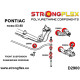 Fiero 88-88 STRONGFLEX - 290004B: Első alsó lengőkar szilent | race-shop.hu