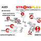 D2 (94-03) STRONGFLEX - 021989A: Hátsó alsó tengelytávtartó – hátsó szilent SPORT | race-shop.hu
