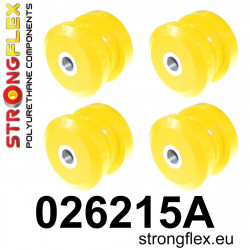 STRONGFLEX - 026215A: Hátsó alvázkeret szilentkészlet SPORT