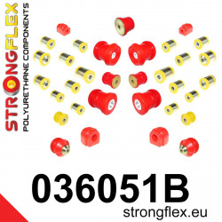 STRONGFLEX - 036051B: Teljes felfüggesztés szilentkészlet