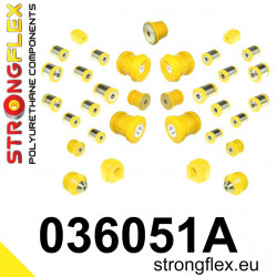 STRONGFLEX - 036051A: Teljes felfüggesztés szilentkészlet SPORT