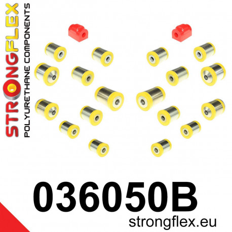 F32 F33 F36 STRONGFLEX - 036050B: Hátsó felfüggesztés szilentkészlet | race-shop.hu