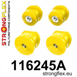 STRONGFLEX - 116245A: Hátsó alvázkeret szilentkészlet SPORT