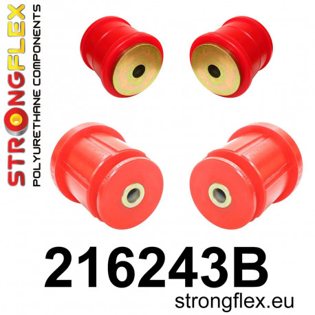 JZX100 (96-01) STRONGFLEX - 216243B: Hátsó alvázkeret szilentkészlet | race-shop.hu