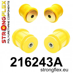 STRONGFLEX - 216243A: Hátsó alvázkeret szilentkészlet SPORT