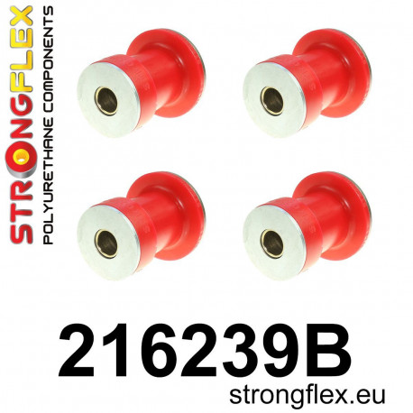 Poliuretán szilentblokkok STRONGFLEX - 216239B: Első alvázkeret szilentkészlet | race-shop.hu