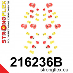 STRONGFLEX - 216236B: Teljes felfüggesztés szilentkészlet