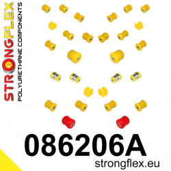 STRONGFLEX - 086206A: Felfüggesztés poliuretán szilentkészlet SPORT