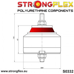 STRONGFLEX - 031760B: Motortartó - csere