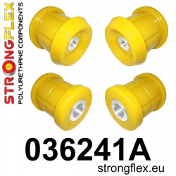 STRONGFLEX - 036241A: Hátsó alvázkeret szilentkészlet SPORT
