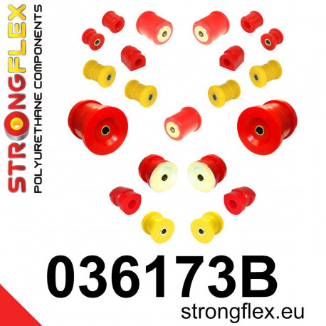 E32 86-94 STRONGFLEX - 036173B: Teljes felfüggesztés szilentkészlet | race-shop.hu