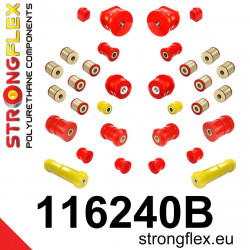 STRONGFLEX - 116240B: Teljes felfüggesztés szilentkészlet