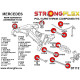R170 (96-04) STRONGFLEX - 116240A: Teljes felfüggesztés szilentkészlet SPORT | race-shop.hu
