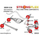 E46 M3 STRONGFLEX - 031176B: Hátsó tengelytávtartó alsó belső | race-shop.hu