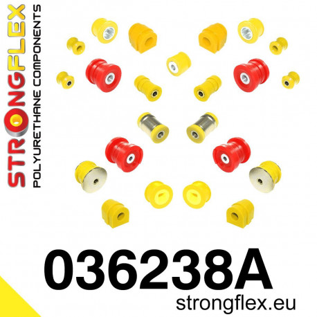 E46 M3 STRONGFLEX - 036238A: Teljes felfüggesztés szilentkészlet SPORT | race-shop.hu