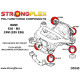 E46 M3 STRONGFLEX - 031898A: Hátsó diferenciálmű - első tartó szilent M3 SPORT | race-shop.hu
