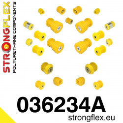 STRONGFLEX - 036234A: Teljes felfüggesztés szilentkészlet E39 Touring SPORT