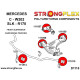 W210 4MATIC STRONGFLEX - 111858B: Első alsó tengelytávtartó - első / hátsó szilent | race-shop.hu