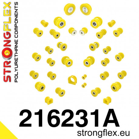 I (99-05) STRONGFLEX - 216231A: Teljes Felfüggesztés poliuretán szilentkészlet SPORT | race-shop.hu