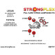 I (99-05) STRONGFLEX - 216231A: Teljes Felfüggesztés poliuretán szilentkészlet SPORT | race-shop.hu