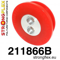 STRONGFLEX - 211866B: Hátsó differenciálmű tartó - hátsó szilent
