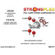 I (99-05) STRONGFLEX - 211865A: Hátsó differenciálmű tartó - első szilent SPORT | race-shop.hu