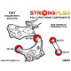 Poliuretán szilentblokkok STRONGFLEX - 061791B: Hátsó lengéscsillapító szilent | race-shop.hu