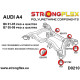 C6 (04-11) Quattro & Allroad STRONGFLEX - 026214B: Hátsó alvázkeret szilentkészlet | race-shop.hu