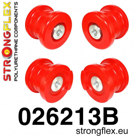 Poliuretán szilentblokkok STRONGFLEX - 026213B: Első alvázkeret szilentkészlet | race-shop.hu