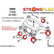 E83 03-10 STRONGFLEX - 031751B: Hátsó diferenciálmű első tartó szilent | race-shop.hu