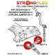 Boxer / Manager (06-) STRONGFLEX - 061711B: Első keresztlengőkar hátsó szilent | race-shop.hu