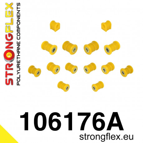 RX-8 (03-12) STRONGFLEX - 106176A: Hátsó felfüggesztés szilentkészlet SPORT | race-shop.hu