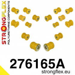 STRONGFLEX - 276165A: Hátsó felfüggesztés poliuretán szilentkészlet SPORT