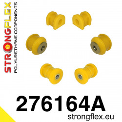 STRONGFLEX - 276164A: Első felfüggesztés poliuretán szilentkészlet SPORT