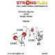 Celica VI ST204 (94-99) STRONGFLEX - 216120B: Első felfüggesztés poliuretán szilentkészlet | race-shop.hu