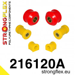 STRONGFLEX - 216120A: Első felfüggesztés poliuretán szilentkészlet SPORT