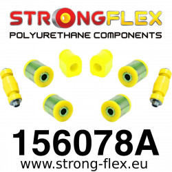 STRONGFLEX - 156078A: Első készlet felfüggesztés poliuretán szilent SPORT